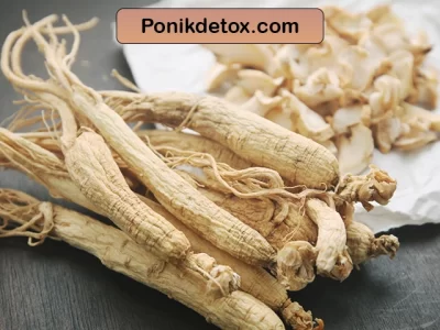 white and red ginseng
